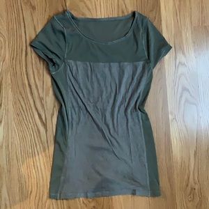 Olive green express shirt